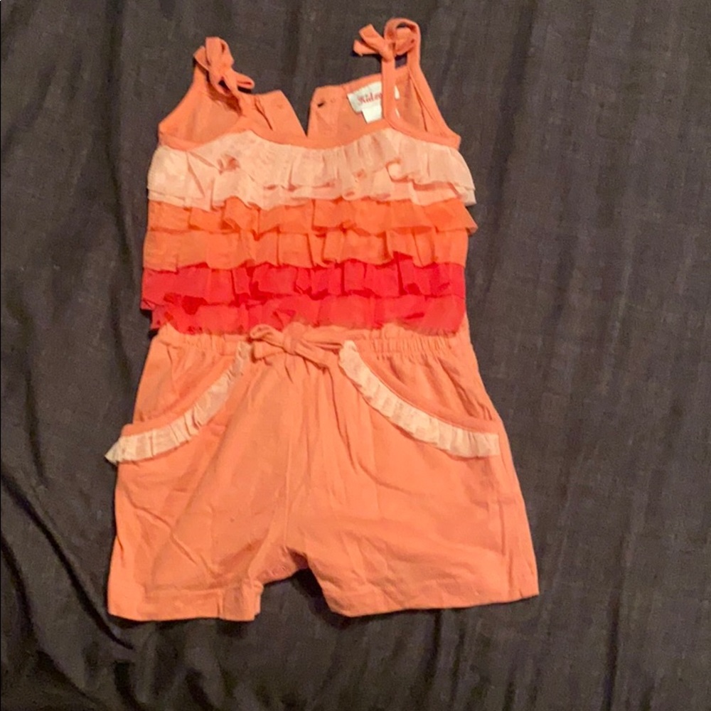 Orange and red jumper 24m